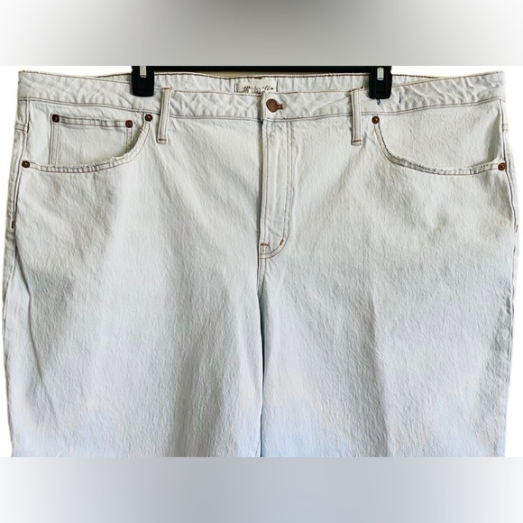 MADEWELL Edmunds Wash The Perfect Vintage Wide Leg Jeans Plus Size 26W Plus NWT - Picture 4 of 9